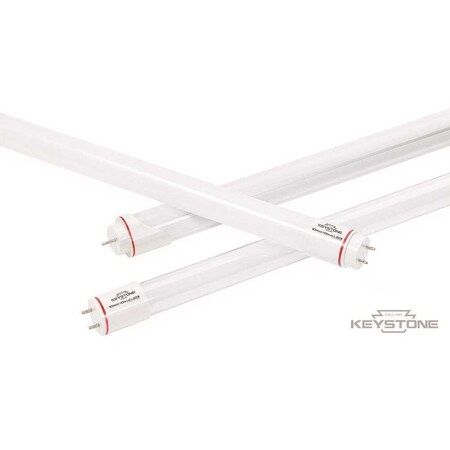 Keystone 15-Watt Linear T8 LED Light Bulb, 25PK KT-LED15T8-48GC-850-D/G3